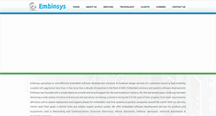 Desktop Screenshot of embinsys.com